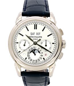 Patek Philippe Perpetual Calendar Chronograph Moonphase White Gold 5270G-001